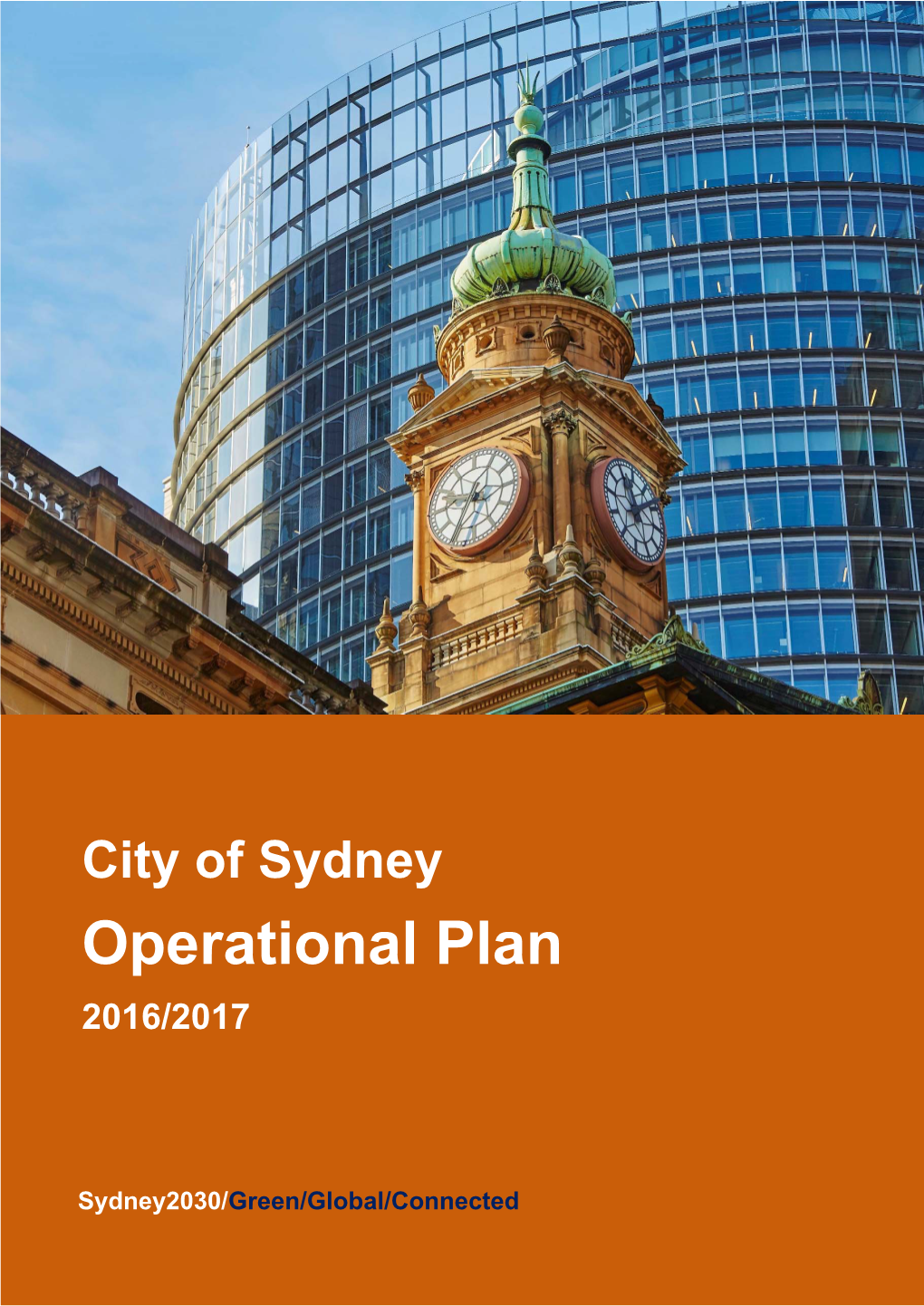 City of Sydney Operational Plan 2016-17