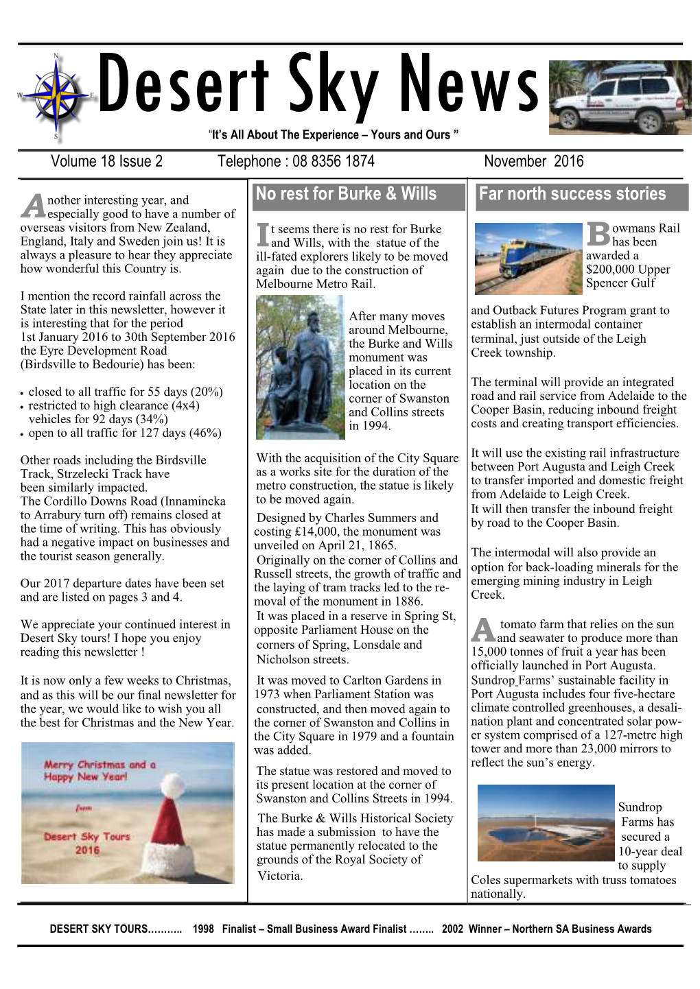 Desert Sky News November 2016.Pub