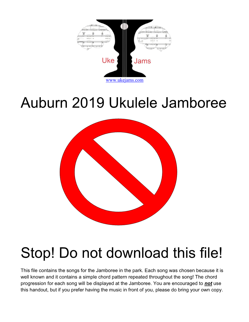 Auburn 2019 Ukulele Jamboree Stop!