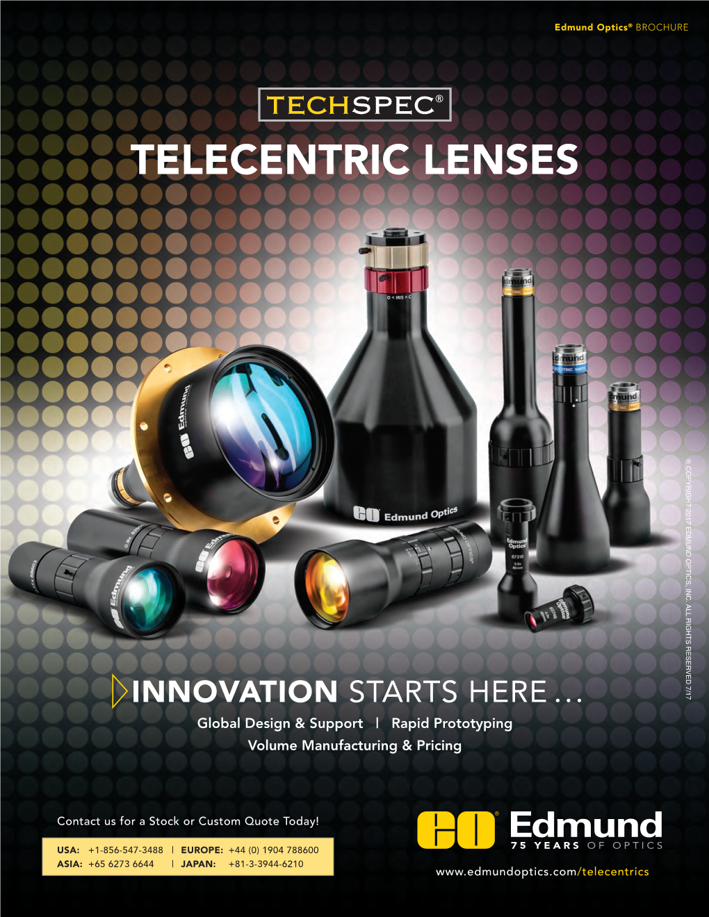 TECHSPEC® Telecentric Lenses