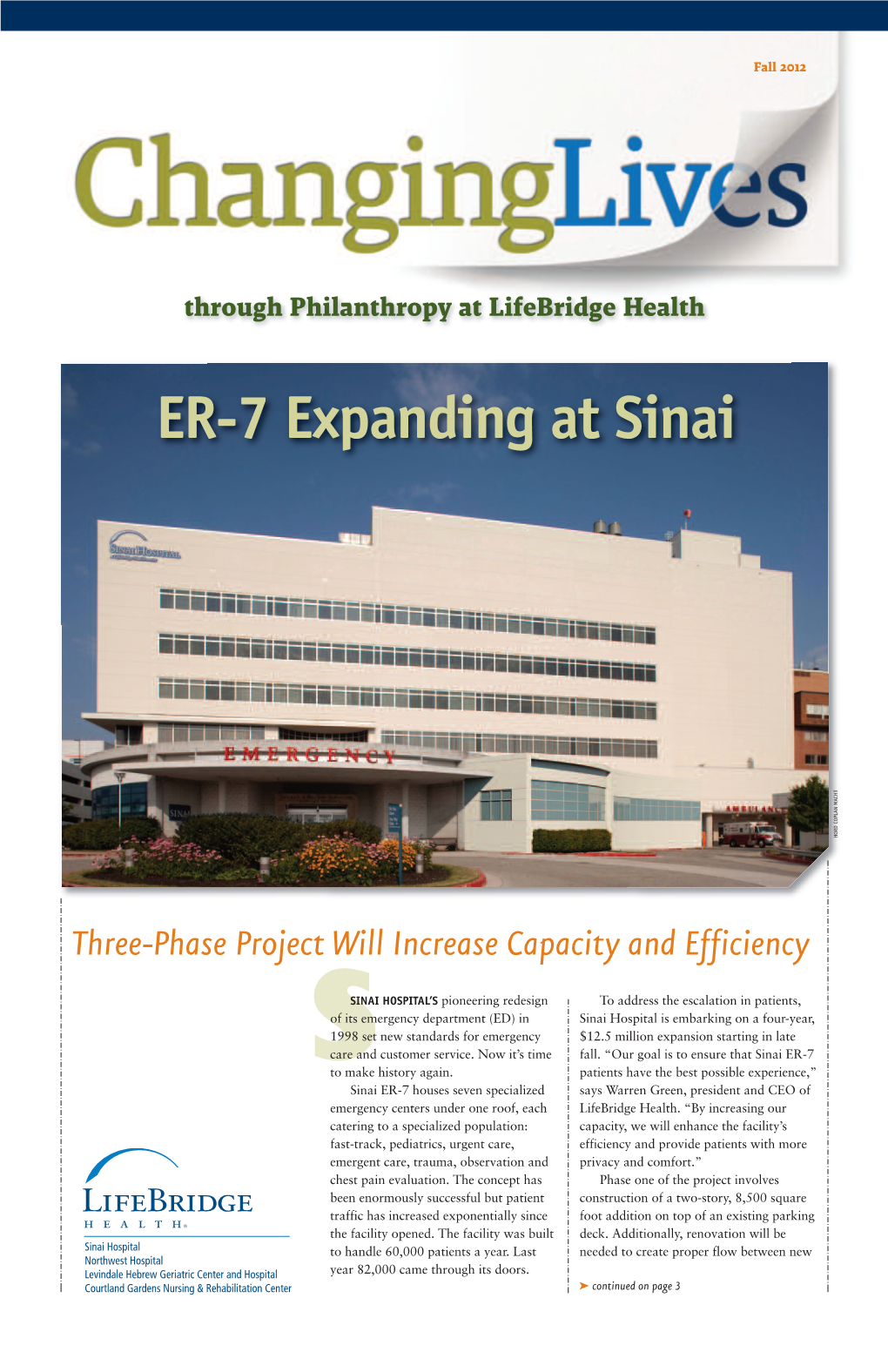 ER-7 Expanding at Sinai a Two-Bed Resuscitation Room