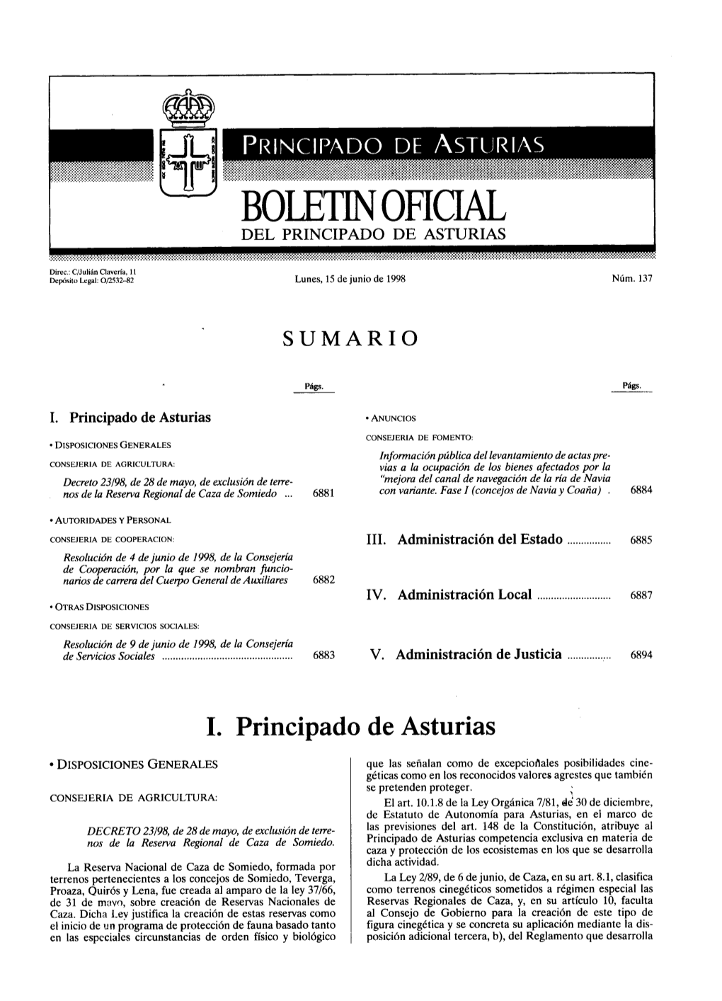 1. Principado De Asturias