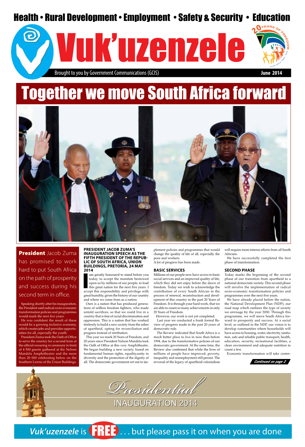 Together We Move South Africa Forward
