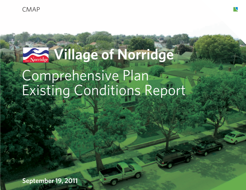 Village of Norridge Comprehensive Plan Existing Conditions Report