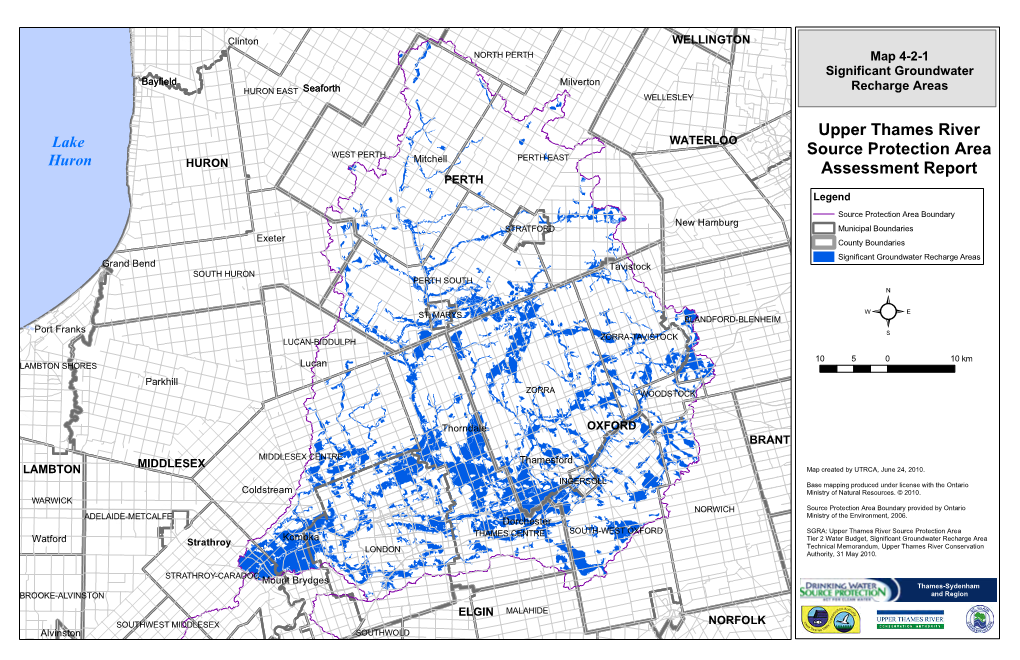 Upper Thames River Source Protection Area Assessment Report