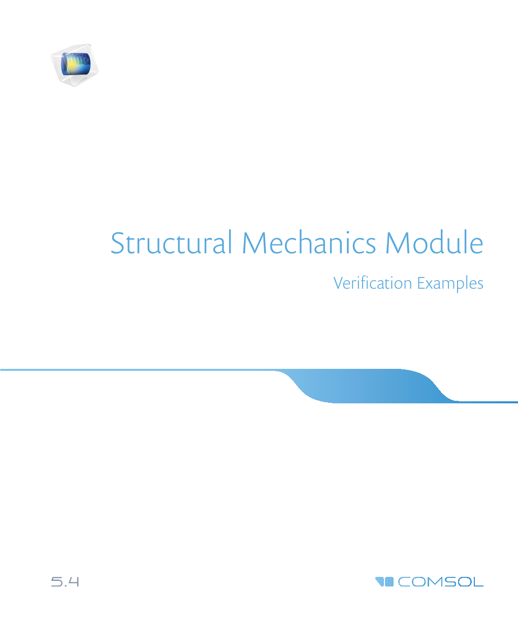 The Structural Mechanics Module Verification Examples