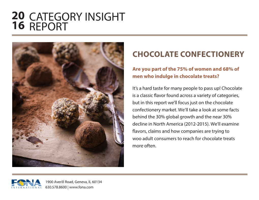 20 16 Category Insight Report