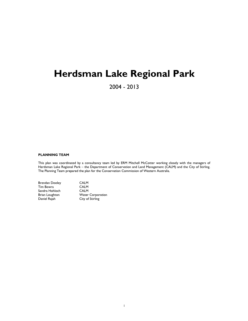 Herdsman Lake Regional Park