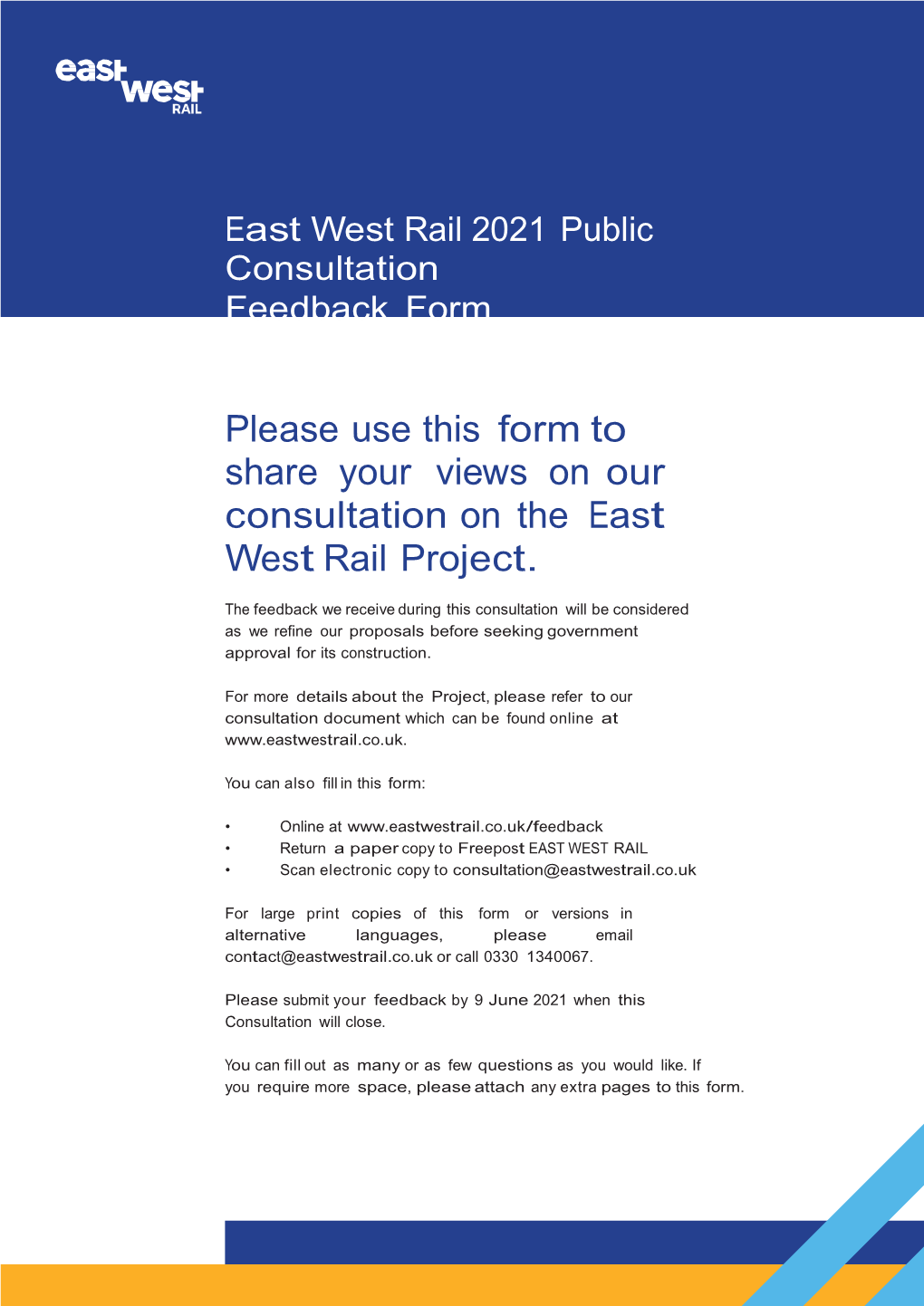 Roxton PC Response to EWR Consultation