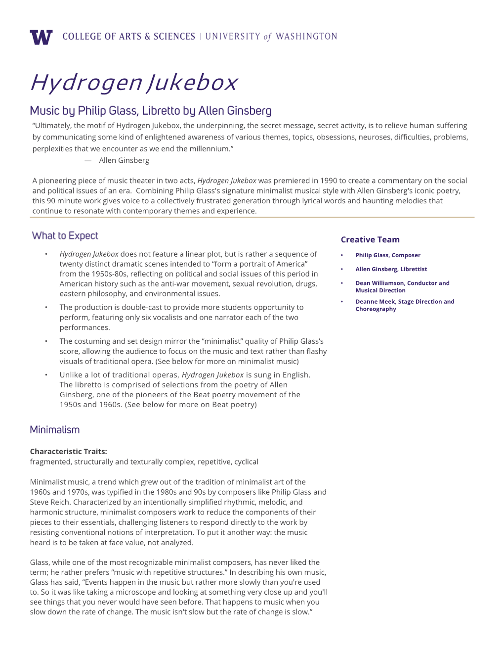 Hydrogen Jukebox