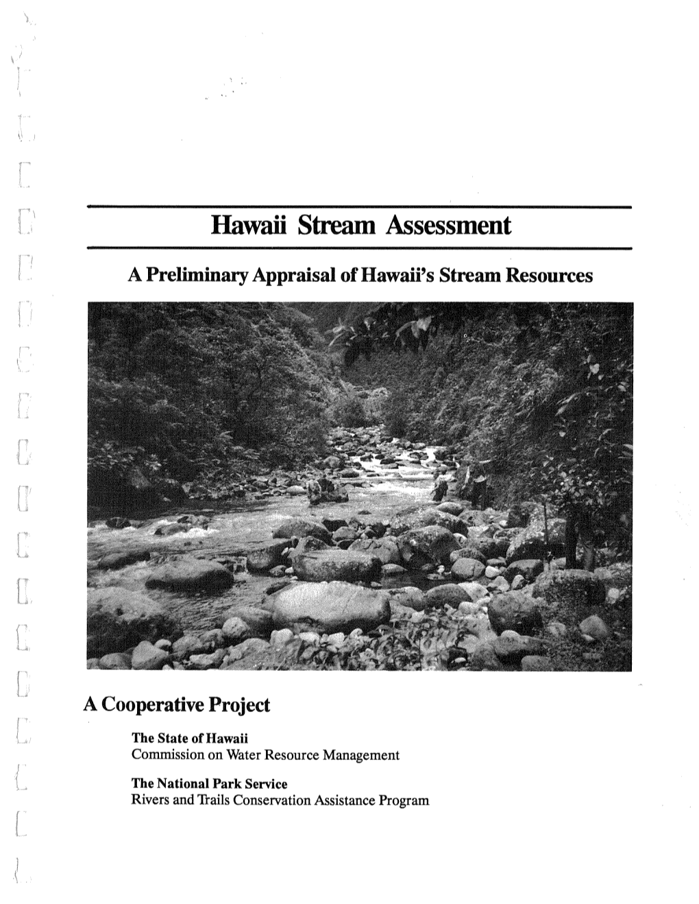 Hawaii Stream Assessment