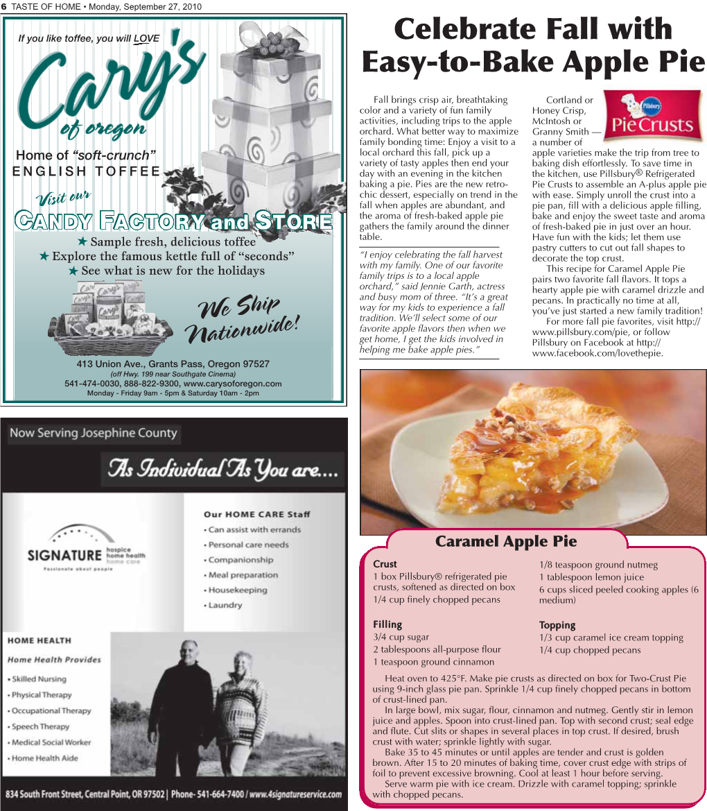 Caramel Apple Pie Family Trips Is to a Local Apple Pairs Two Favorite Fall Flavors