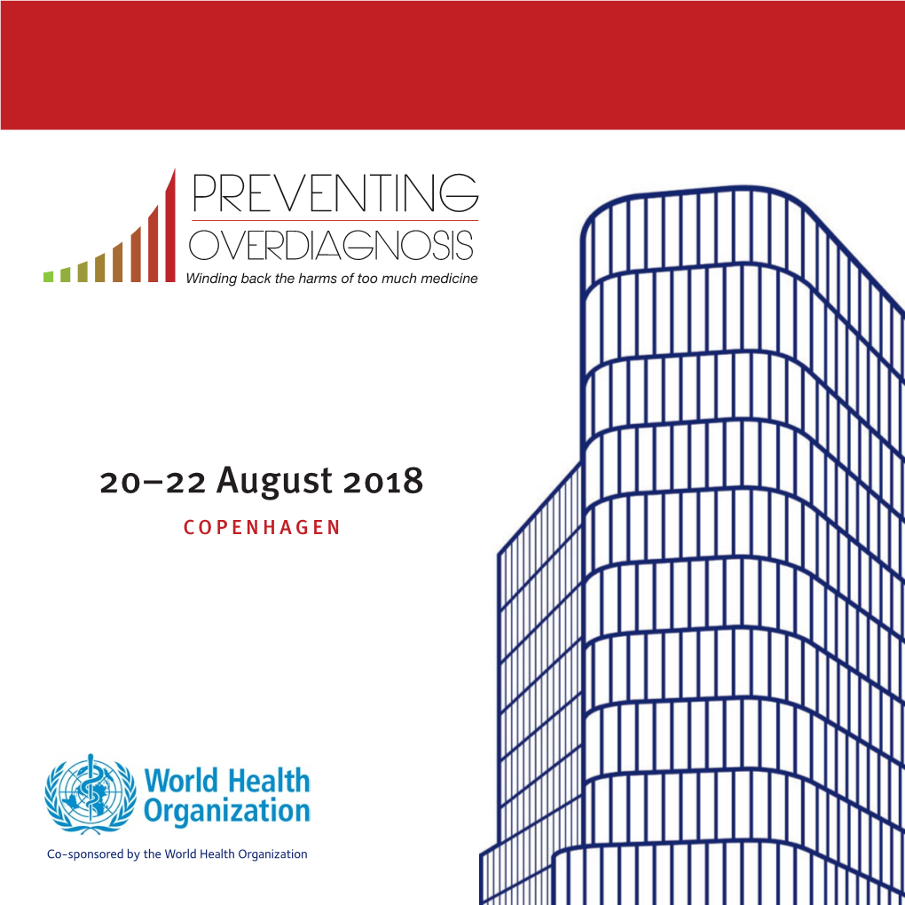 20–22 August 2018 COPENHAGEN