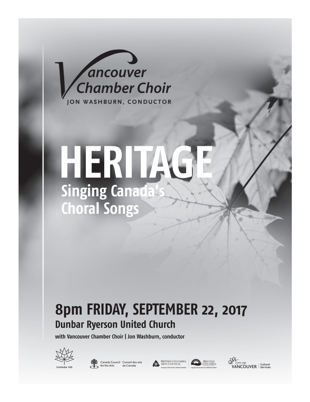 Singing Canada's Choral Songs