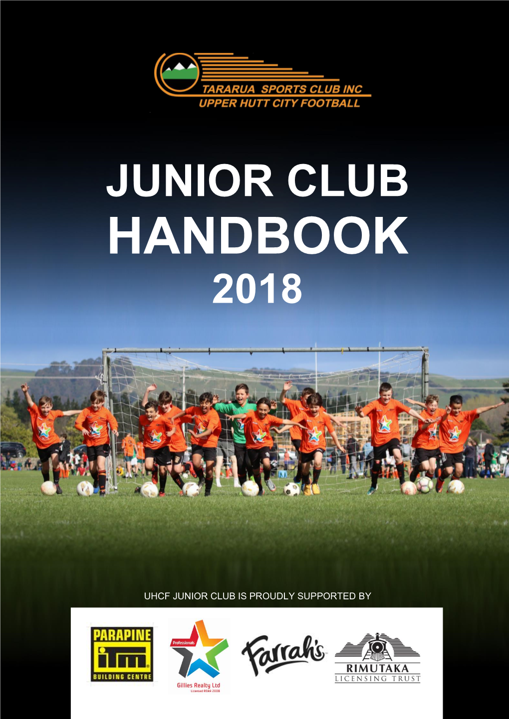 2018 UHCF Junior Handbook