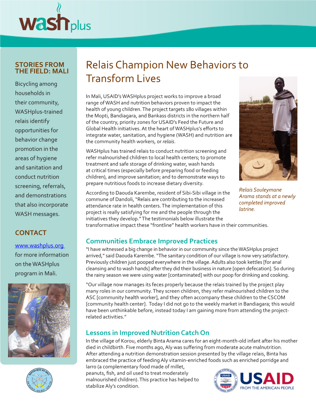 Relais Champion New Behaviors to Transform Lives