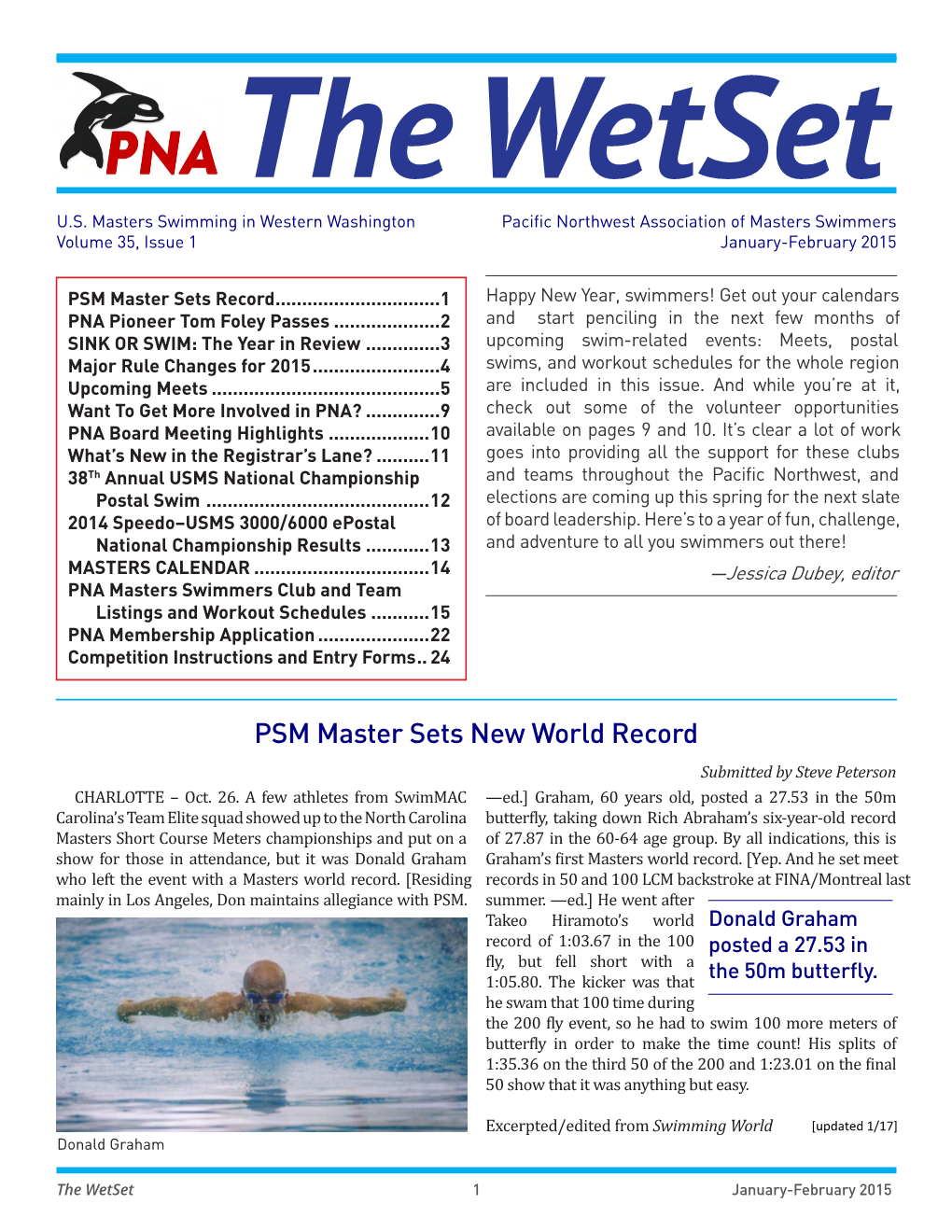 The Wetset, Jan/Feb 2015