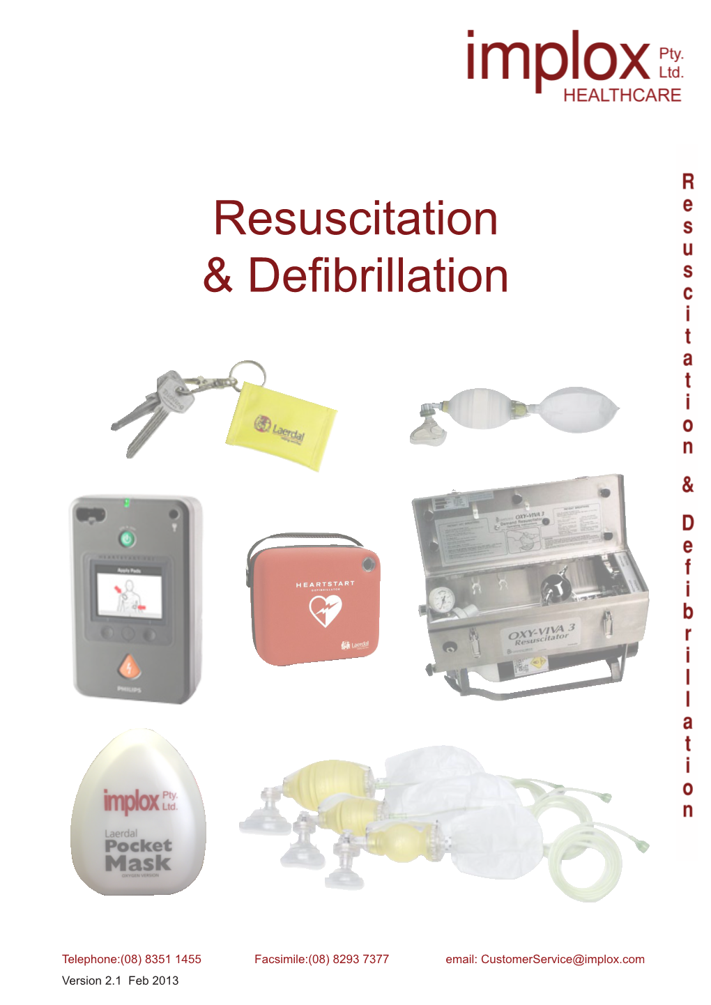 Resuscitation & Defibrillation Catalogue