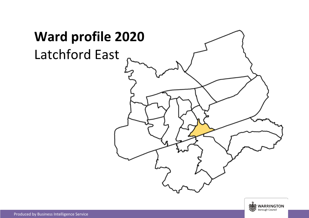 Ward Profile 2020 Latchford East