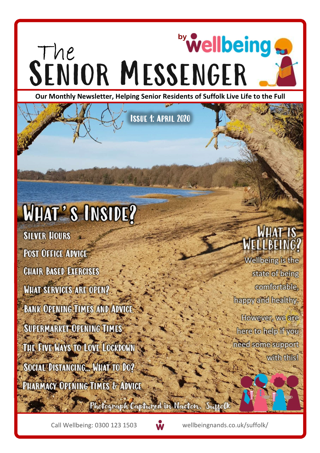 Senior Messenger Our Monthly Newsletter, Helping Senior Residents of Suffolk Live Life to the Full
