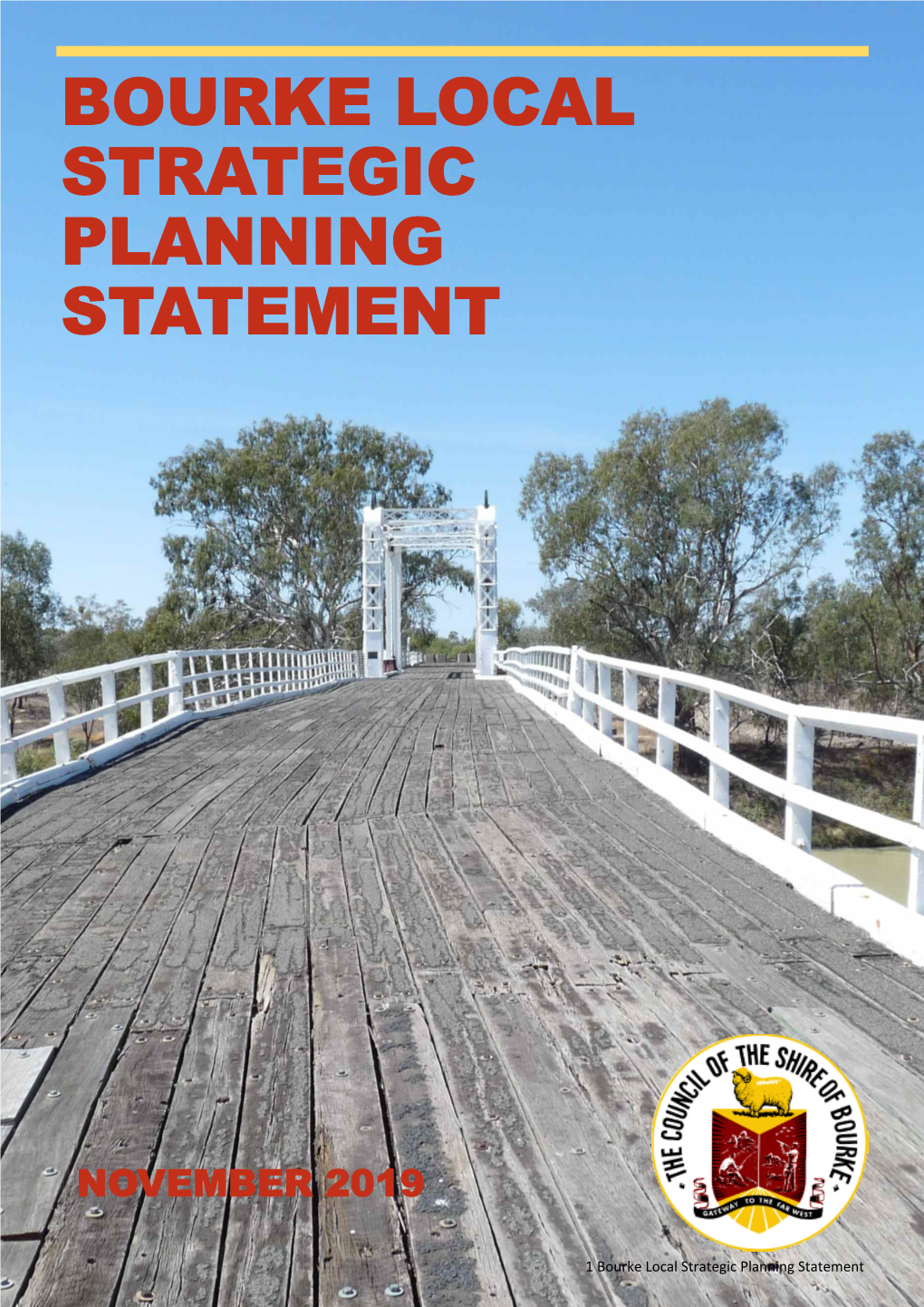 Bourke Local Strategic Planning Statement 2019