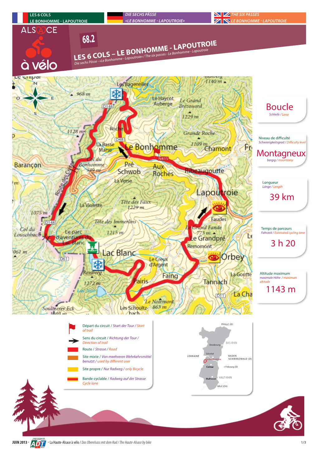 Montagneux 39 Km 3 H 20 1143 M Boucle