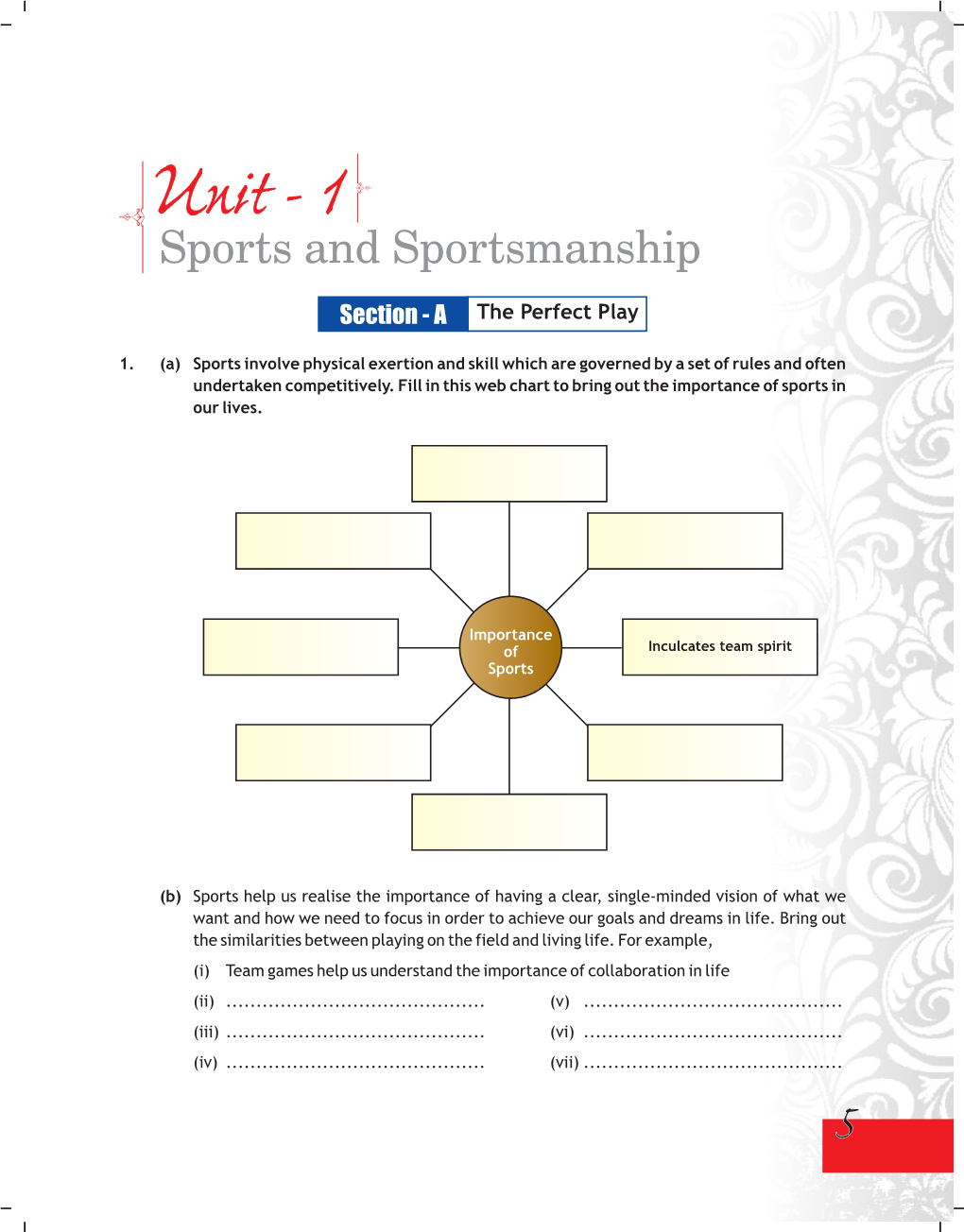 Sports and Sportsmanship