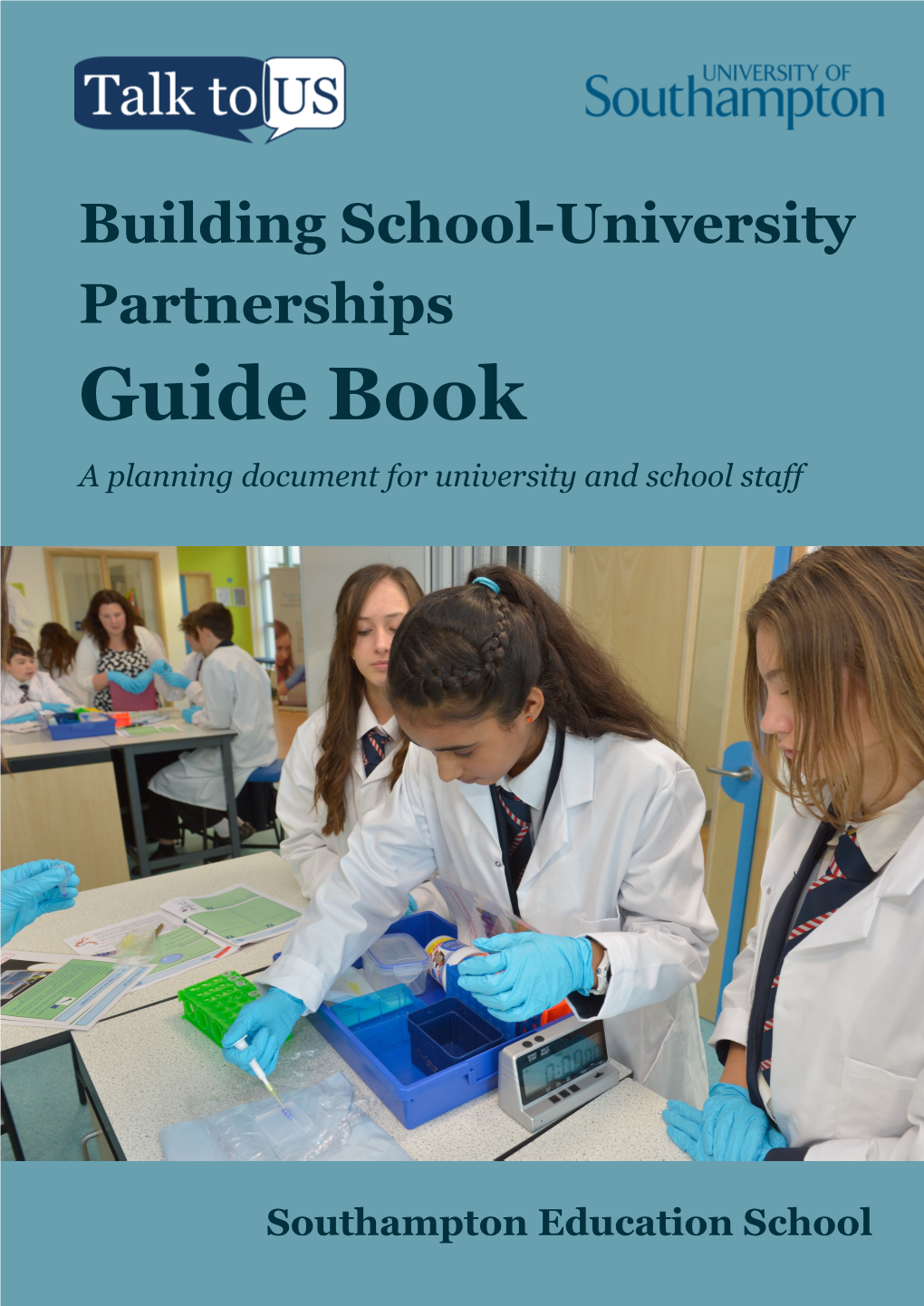 Guide Book a Planning Document for University and School Staff