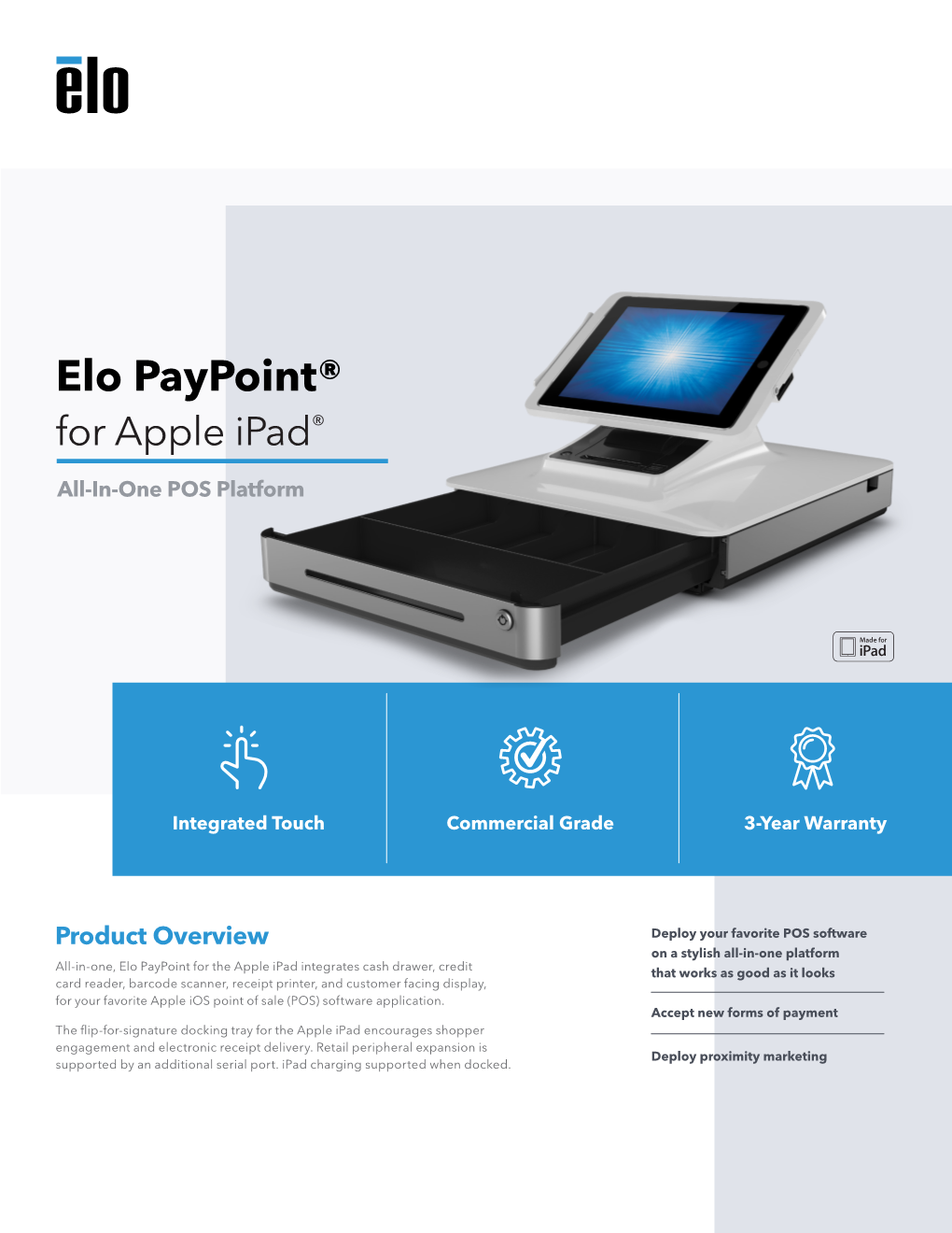 Elo Paypoint® for Apple Ipad®