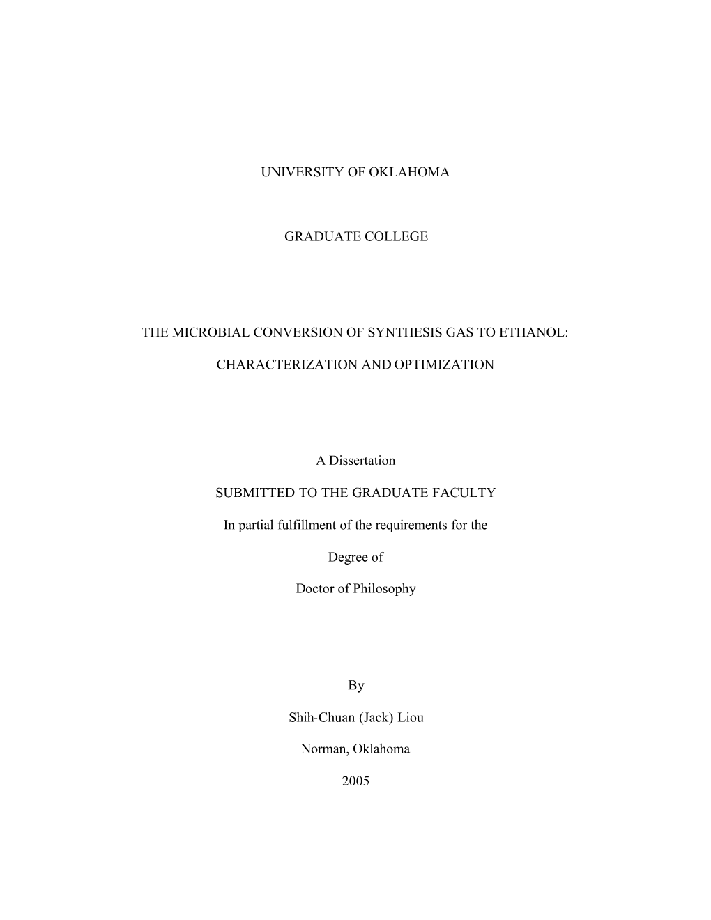 Jack Liou Dissertation 2005 Finalpdf