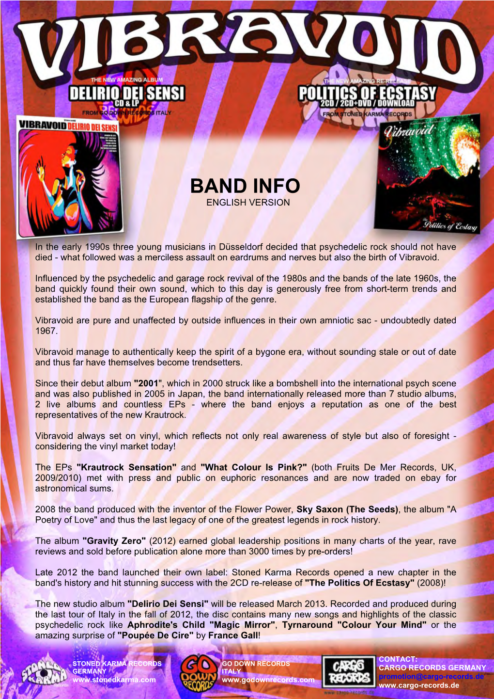 Band Info English Version