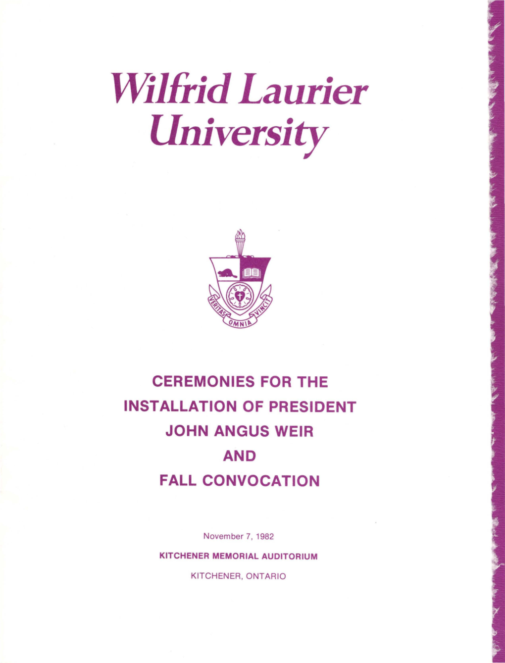 Wilfrid Laurier University