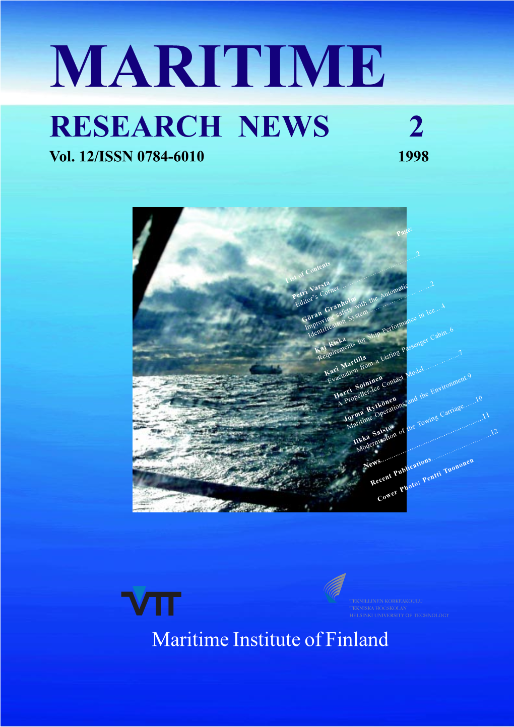 RESEARCH NEWS 2 Vol