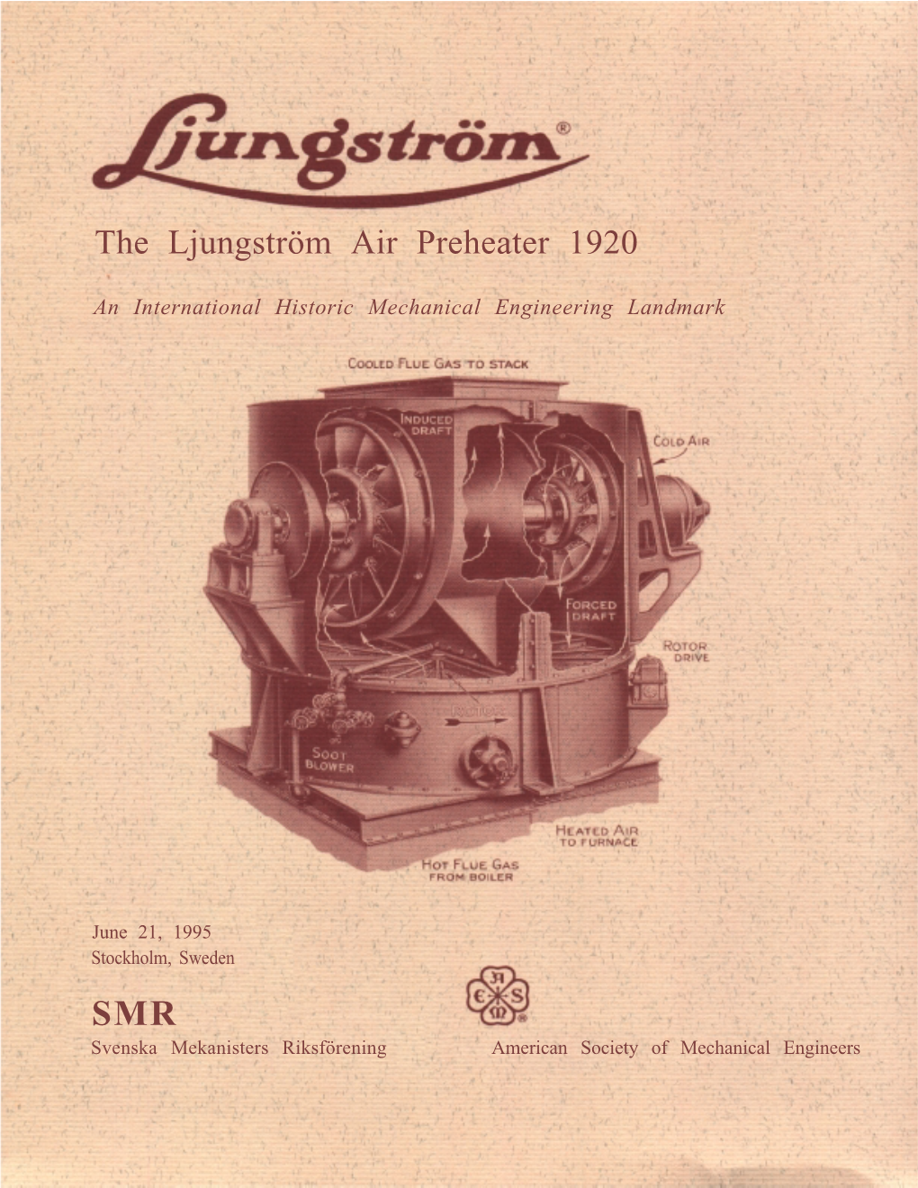 The Ljungström Air Preheater 1920