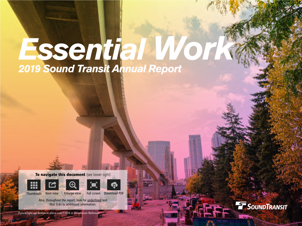 2019 Sound Transit Annual Report