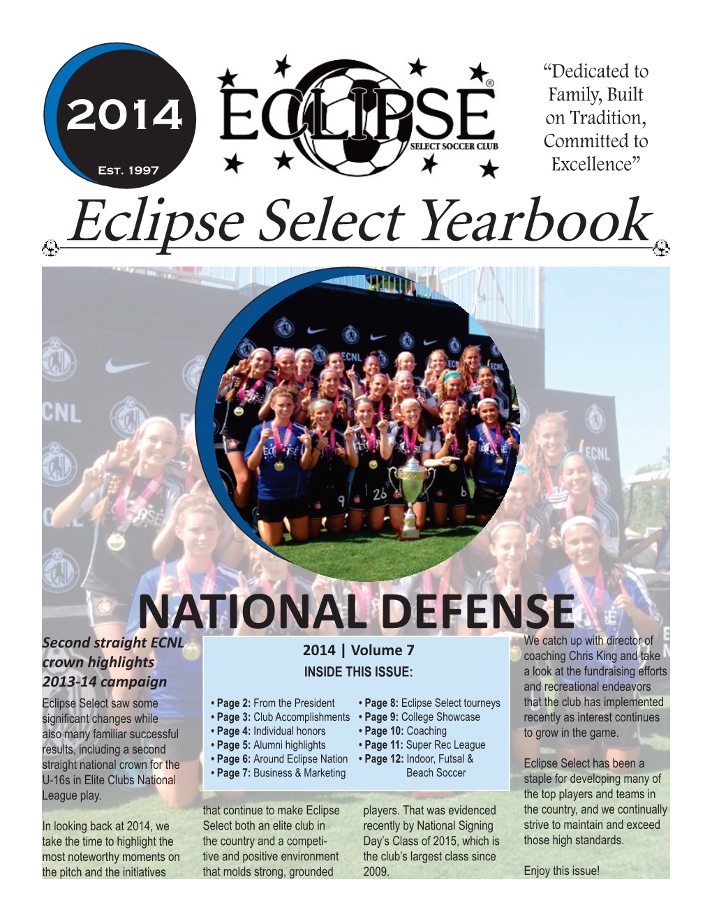 Eclipse Select Yearbook