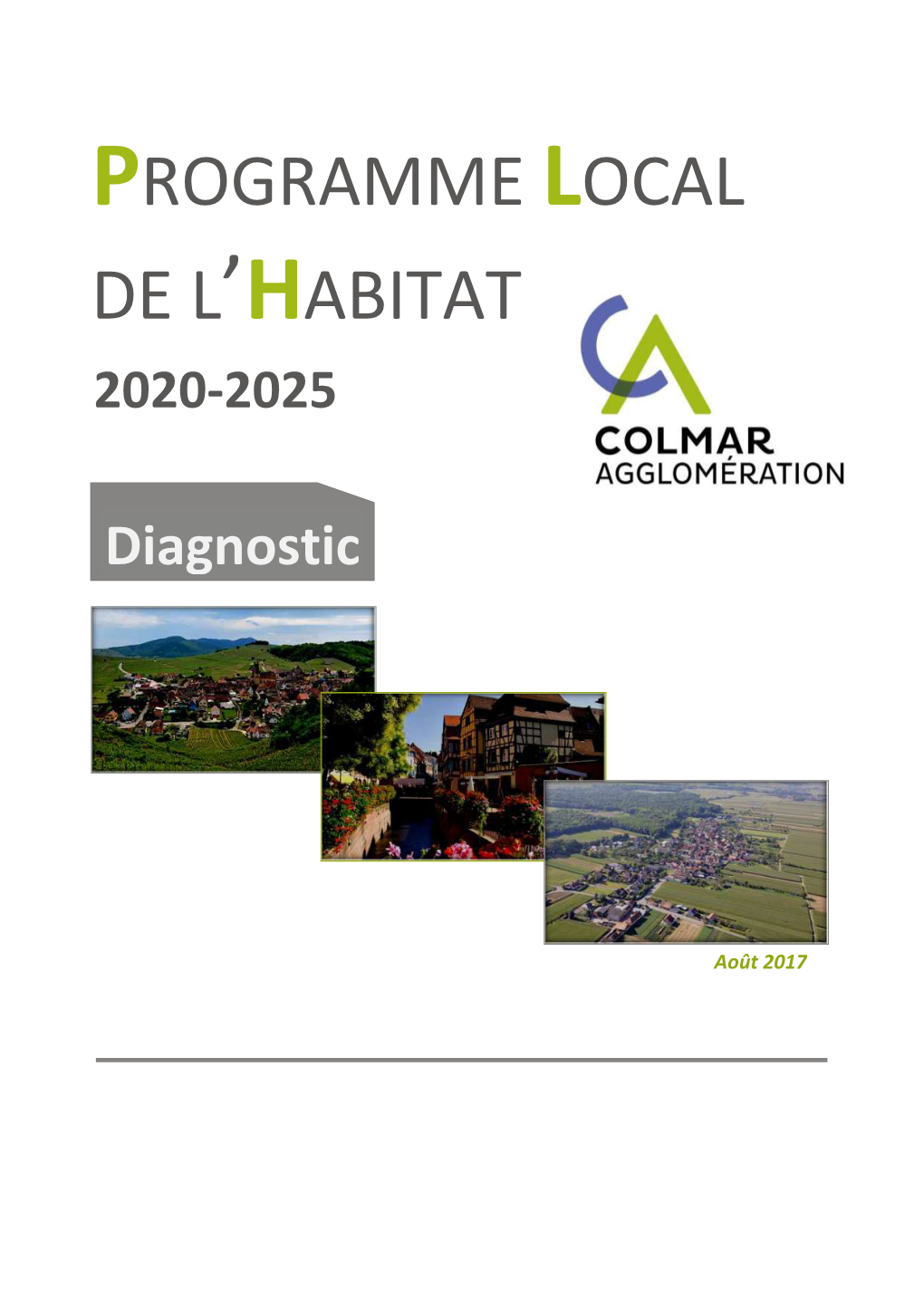 Diagnostic Du PLH Colmar Agglomération 2020-2025
