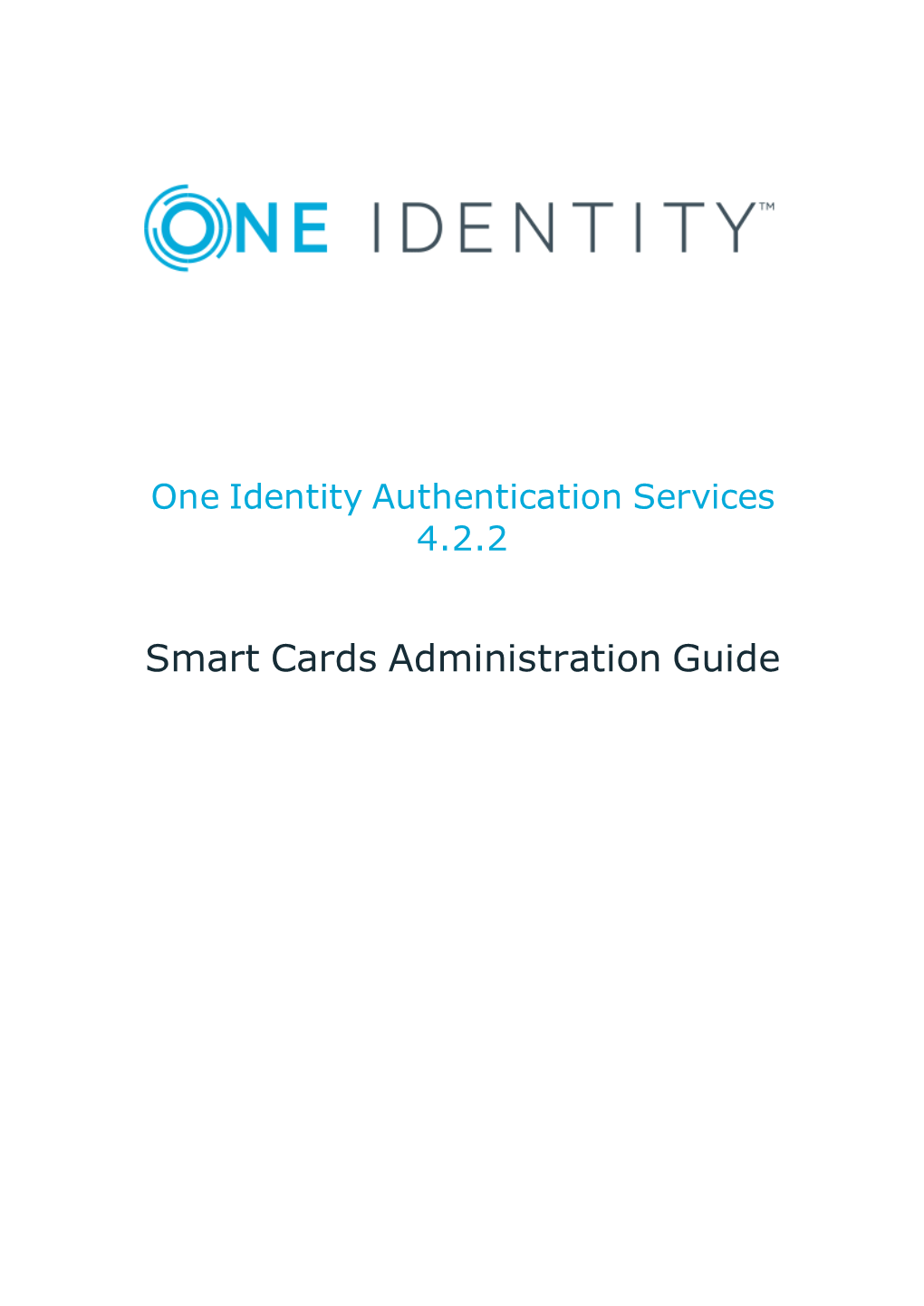 One Identity Authentication Services Smart Card