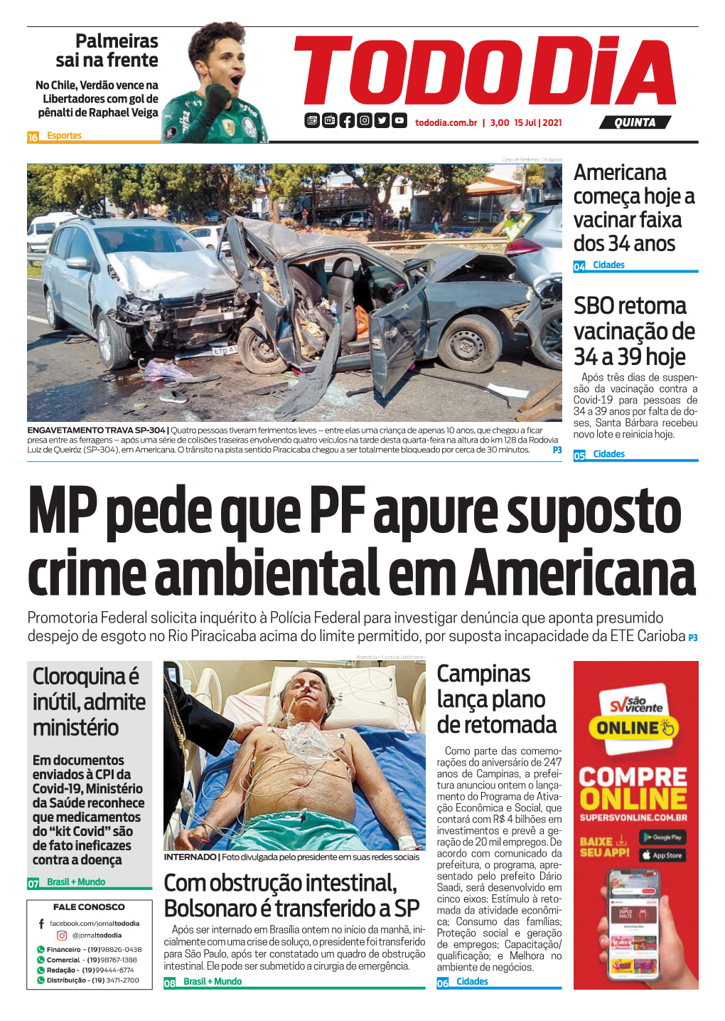 MP Pede Que PF Apure Suposto Crime Ambiental