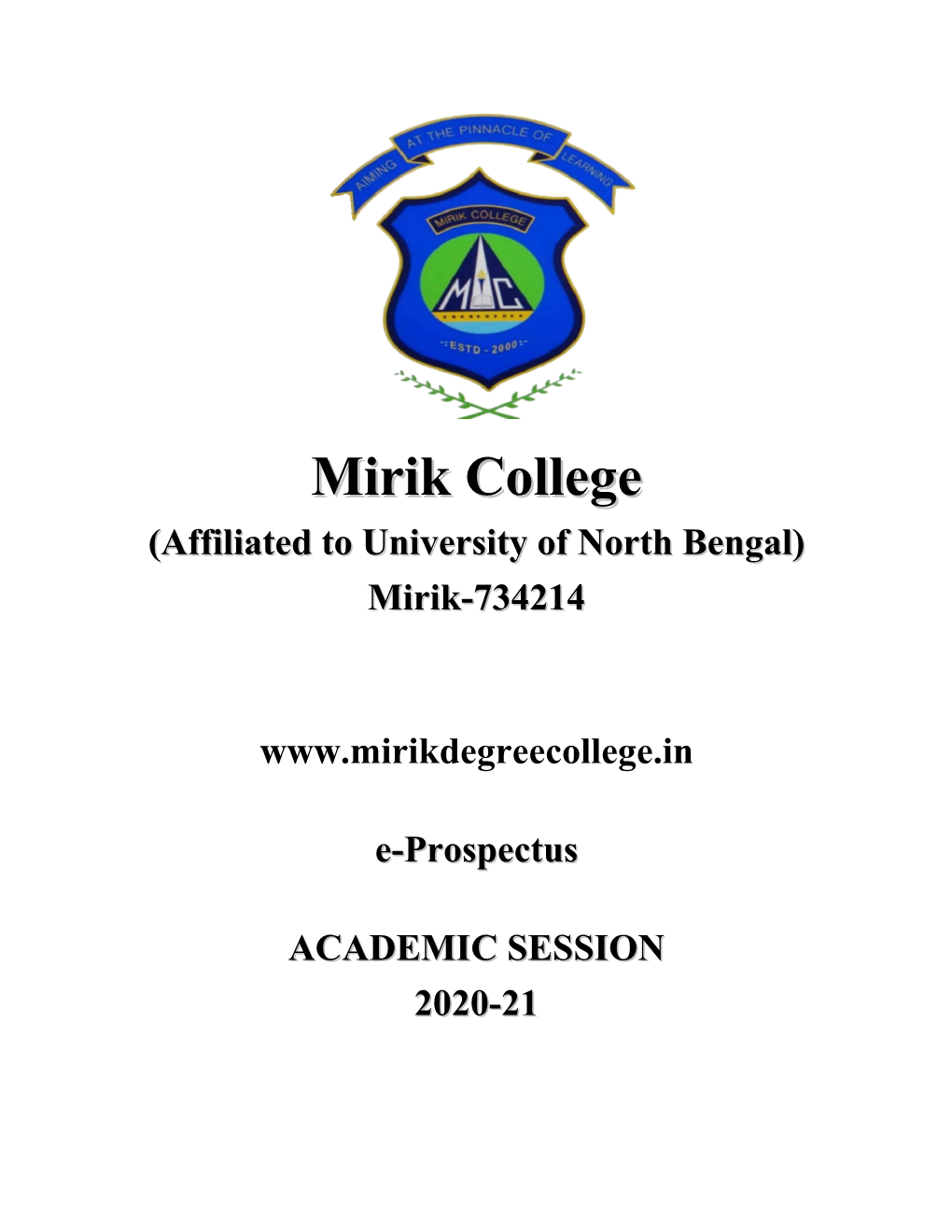 M Mirik College