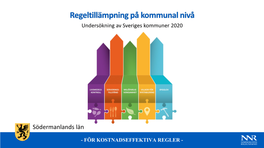 Regeltillämpning På Kommunal Nivå Undersökning Av Sveriges Kommuner 2020