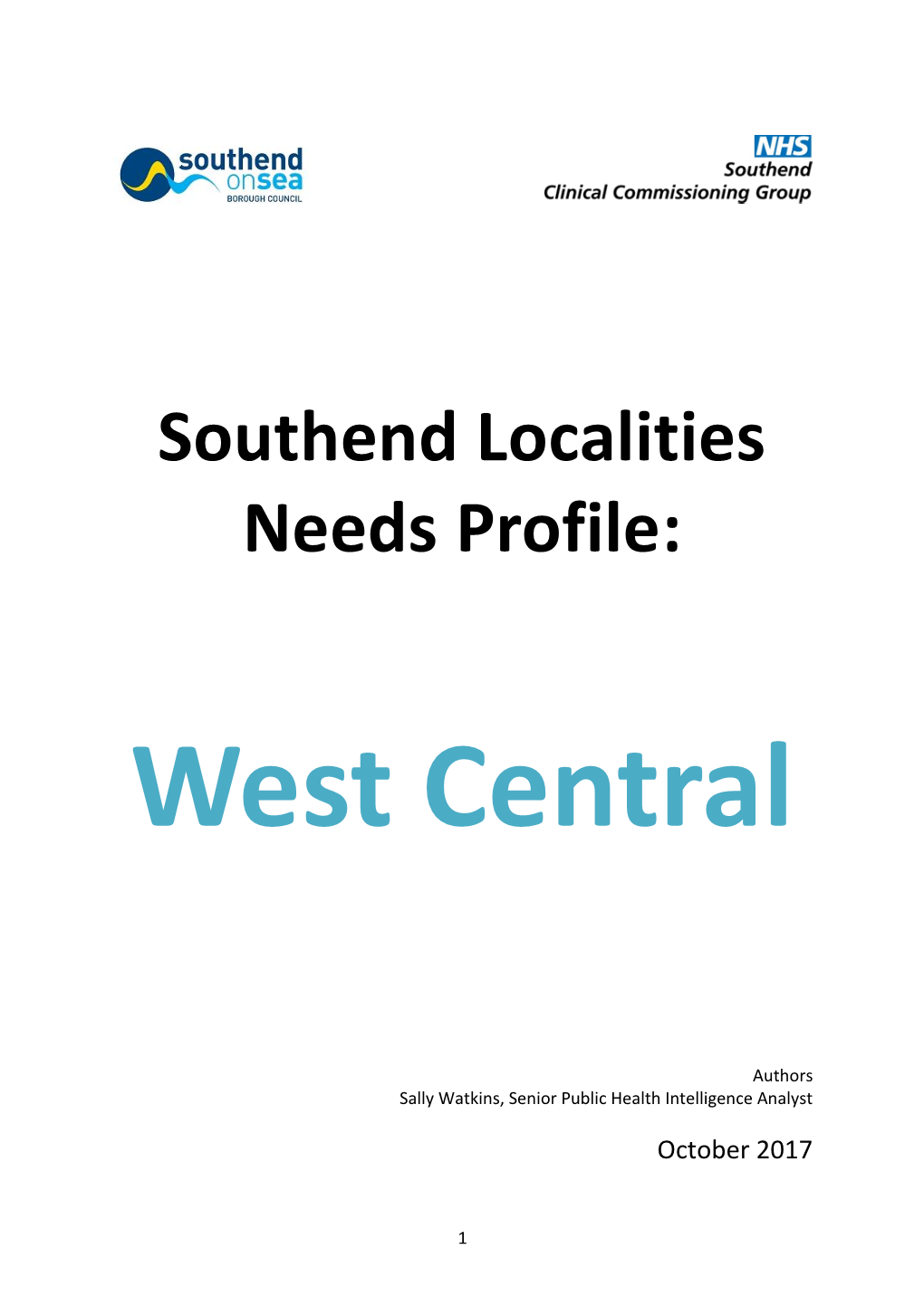 Southend Localities Needs Profile