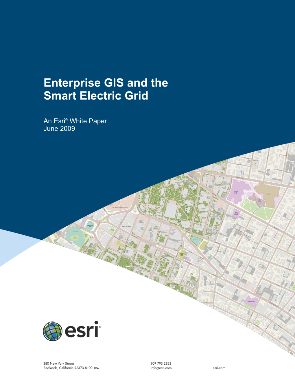 Enterprise GIS and the Smart Electric Grid