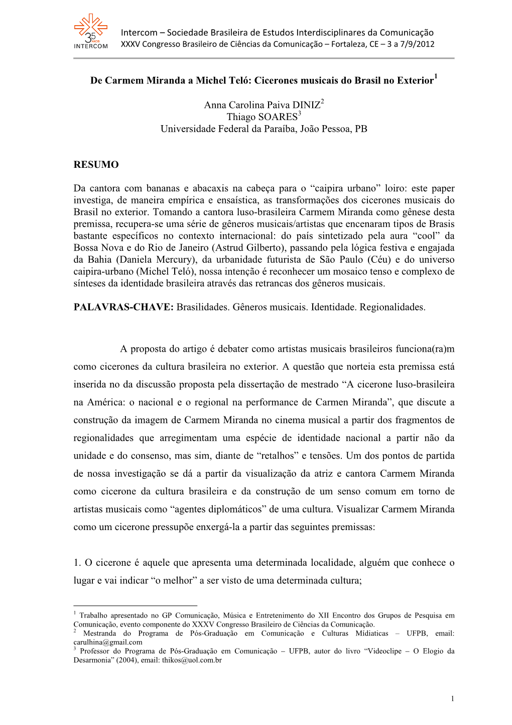 GP Comunicação, Música E Entretenimento