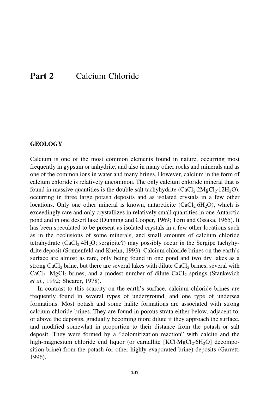 Part 2 Calcium Chloride