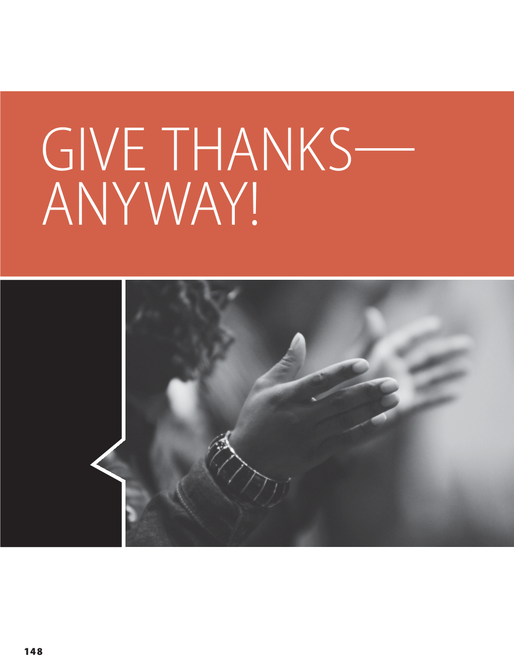 Give Thanks— Anyway!