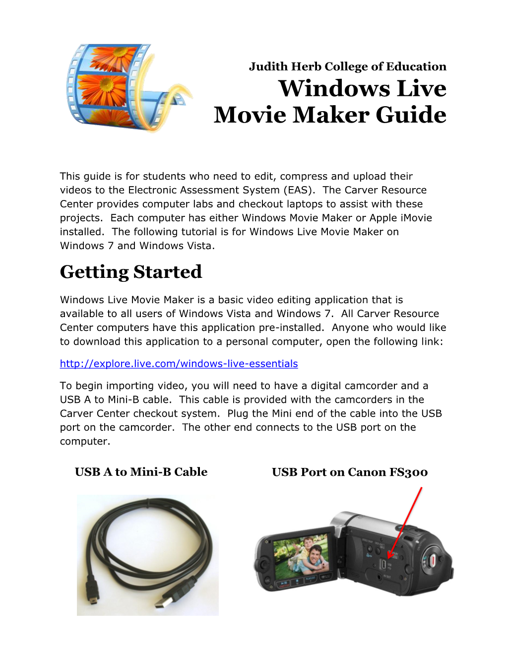 Windows Live Movie Maker Guide