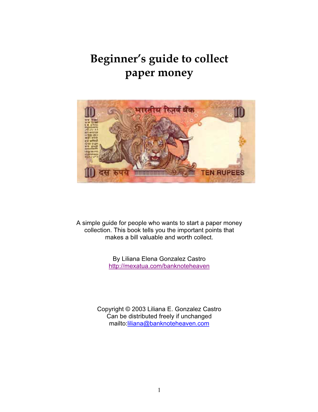 Beginner's Guide to Collect Paper Money