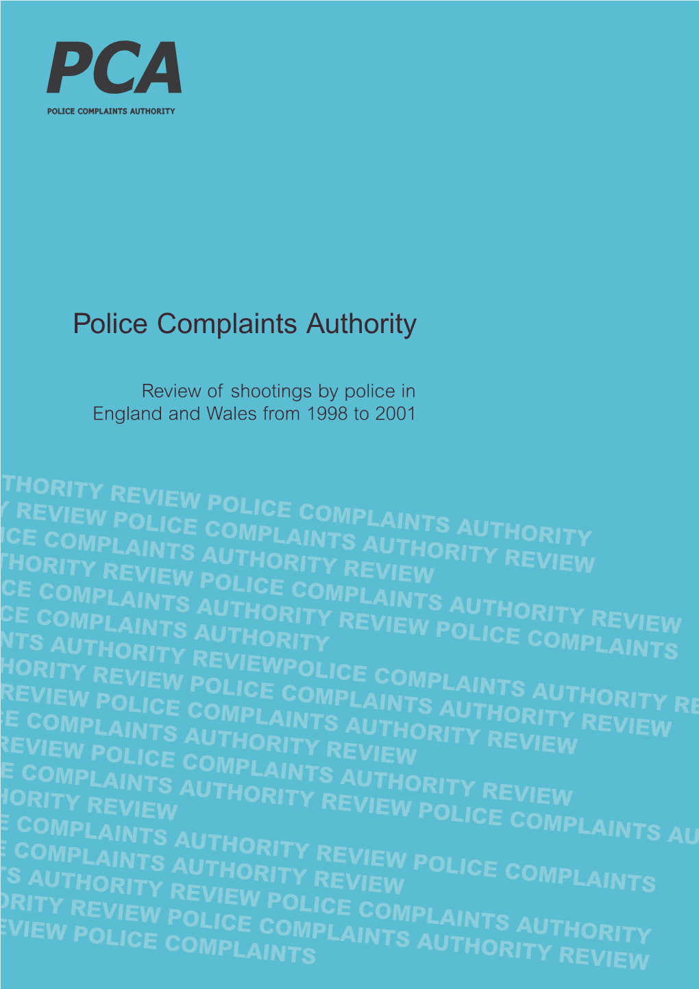 Pca-Firearms-Report-2003.Pdf