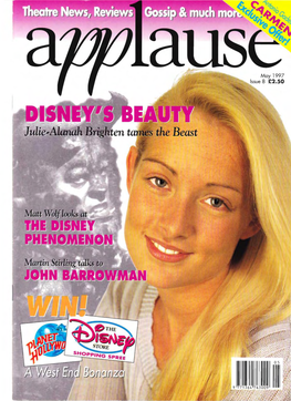 PDF: Read Applause Magazine, Issue 8, May 1997